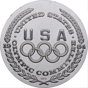 USA medal Olympics 1984