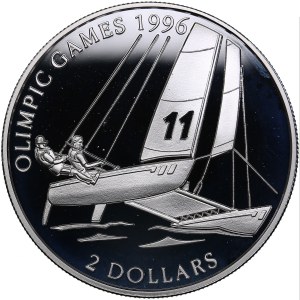 Bahamas 2 dollars 1995
