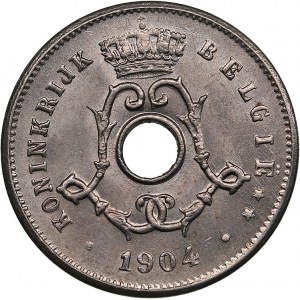 Belgium 5 centimes 1904