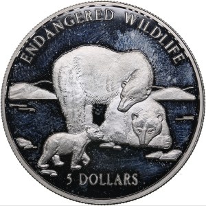 Cook Islands 5 dollars 1996