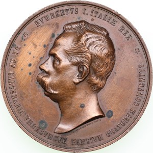 Italy medal 1885 opus G. Vagnetti