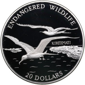 Kiribati 20 dollars 1992
