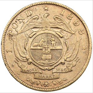 South Africa 1 pound 1898