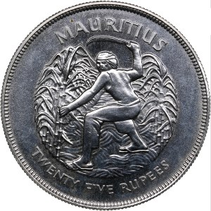 Mauritius 25 rupees 1977