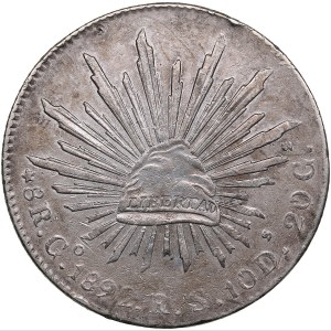 Mexico 8 reales 1892