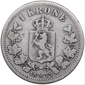Norway 1 krone 1877