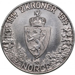 Norway 2 kroner 1914