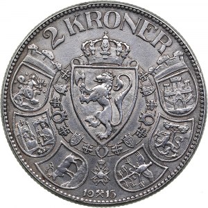 Norway 2 kroner 1915