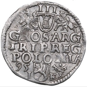 Poland, Poznan 3 grosz 1595 - Sigismund III (1587-1632)