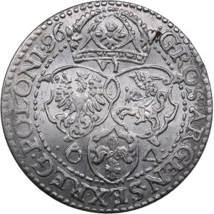 Poland, Malbork 6 grosz 1596 - Sigismund III (1587-1632)