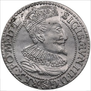 Poland, Malbork 6 grossus 1596 - Sigismund III (1587-1632)