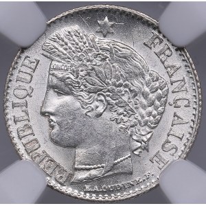 France 20 centimes 1851 A - NGC MS 63