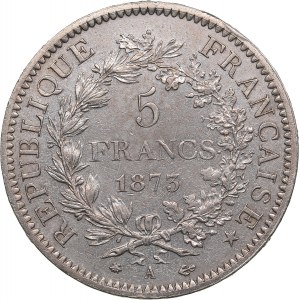 France 5 francs 1873 A