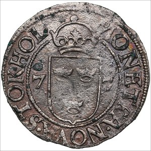 Sweden 1/2 öre 1577 - Johan III (1568-1592)