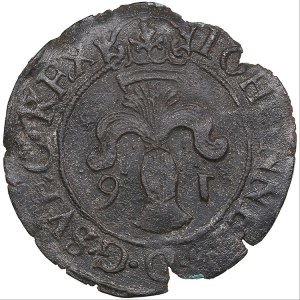 Sweden 1/2 öre 1591 - Johan III (1568-1592)