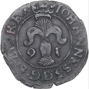 Sweden 2 öre 1592 - Johan III (1568-1592)