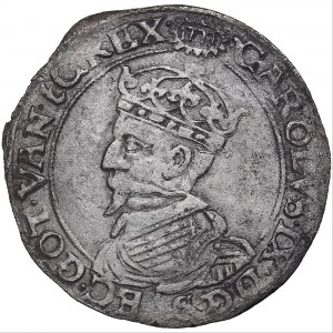 Sweden 1 mark 1607 - Karl IX (1604-1611)