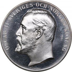 Sweden medal For the development of horse breeding - Oscar II (1872-1907)