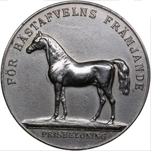Sweden medal For the development of horse breeding - Oscar II (1872-1907)