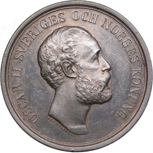 Sweden Swedish Hunter's Association Prize medal - Oscar II (1872-1907)