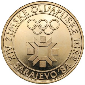 Yugoslavia 5000 dinars 1982 - Olympics
