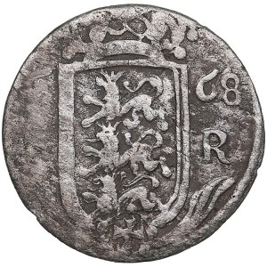 Reval, Sweden 2 öre 1668 - Karl XI (1660-1697)