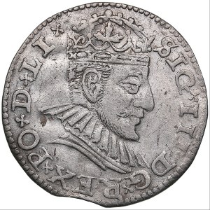 Riga, Poland 3 grosz 1590 - Sigismund III (1587–1632)