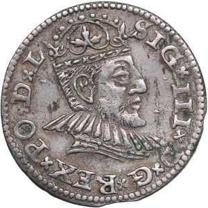 Riga, Poland 3 grosz 1591 - Sigismund III (1587-1632)