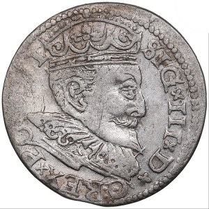Riga, Poland 3 grosz 1596 - Sigismund III (1587–1632)