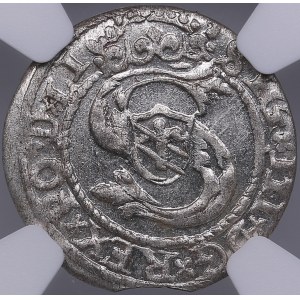 Riga, Poland Schilling 1599 - Sigismund III (1587-1632) - NGC MS 66