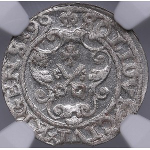 Riga, Poland Schilling 1599 - Sigismund III (1587-1632) - NGC MS 66
