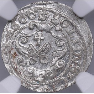 Riga, Poland solidus 1600 - Sigismund III (1587-1632) - NGC MS 65