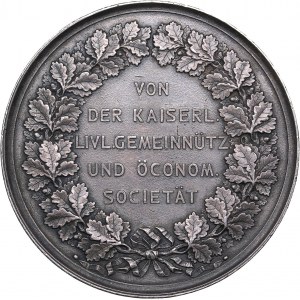 Estonia, Livonia medal Imperial Livonian Charitable and Economic Society ca 1860/80