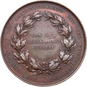 Estonia, Livonia medal Livonian Association for the Promotion of Agriculture and Industry ca 1860/70