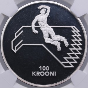 Estonia 100 krooni 1998 - Nation Anniversary - NGC PF 69 ULTRA CAMEO