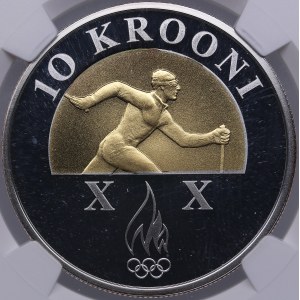 Estonia 10 krooni 2006 - Olympics - NGC PF 69 ULTRA CAMEO