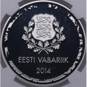 Estonia 10 euro 2014 - Olympics - NGC PF 69 ULTRA CAMEO