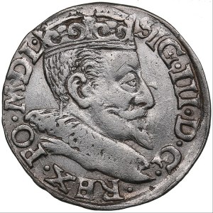 Lithuania, Vilnius, Poland 3 grosz 1597 - Sigismund III (1587–1632)