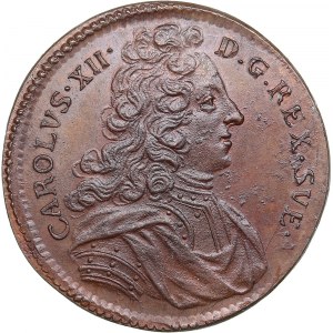 Latvia, Sweden medal Swedish victory over the combined Saxon-Polish and Russian armies near Riga on July 9, 1701.