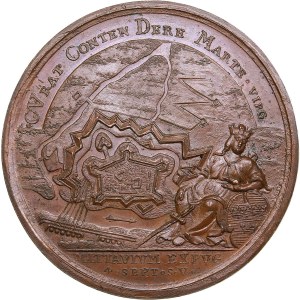 Latvia, Russia medal Commemorating the Capturing of Jelgava, 1705