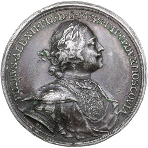 Latvia, Russia medal Commemorating the Capturing of Riga, 1710