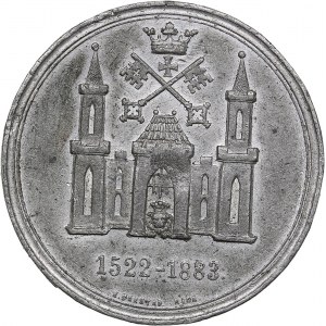 Latvia medal On the 400th birthday of Martin Luther. 1883