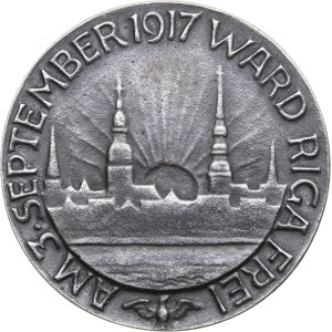 Latvia medal The capture of the Riga city by German troops. 1917