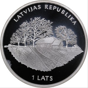 Latvia 1 lats 2013