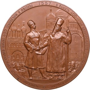 Russia - USSR medal 400th anniversary of the voluntary accession of Circassia to Russia, 1957