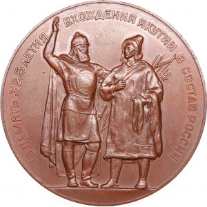 Russia - USSR medal 325th Anniversary of the entry of Yakutia into Russia, 1957