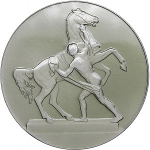 Russia - USSR medal Leningrad. Horse tamers. Sculptural group on the Anichkov bridge, 1958