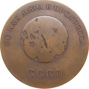 Russia - USSR medal Photographing the far side of the moon, 1960