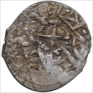 Russia, Kiev, Lithuania AR 1/2 denga - Vladimir Olgerdovich (1380-1394)