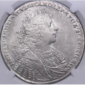Russia Rouble 1728 - NGC AU DETAILS